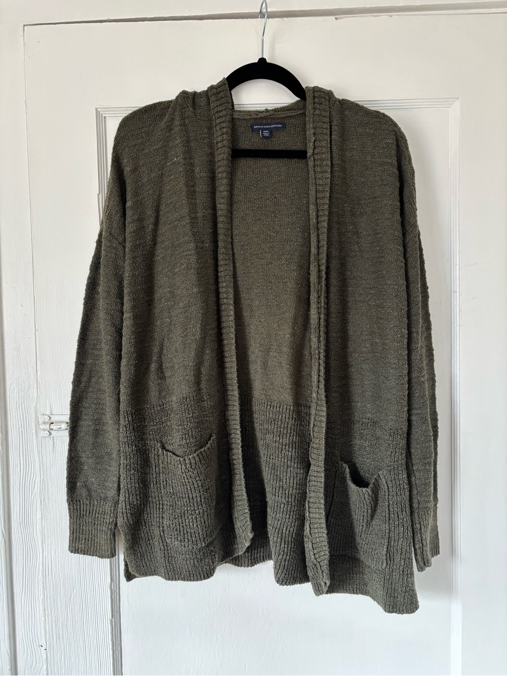 American Eagle hooded cardigan